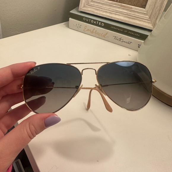 Polarized RayBan aviators - Picture 1 of 5